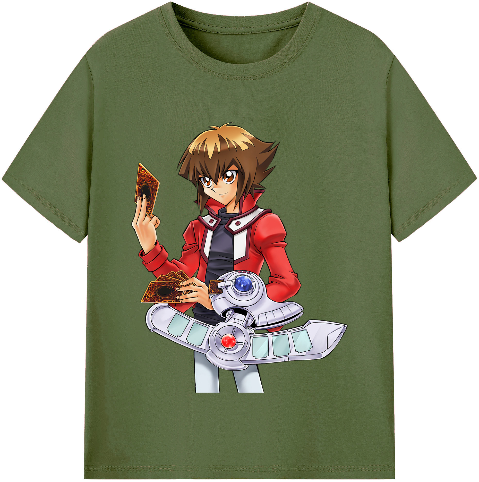 （画像用） 遊☆戯☆王 Yu-Gi-Oh! 綿100％半袖Tシャツ（フロントプリント）